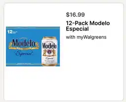 Walgreens Modelo Especial offer