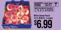 Hmart White Donut Peach offer