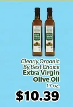 Living Fresh Market Clearly Organic By Best Choice Extra Virgin Olive Oil offer