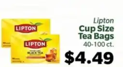 Living Fresh Market Lipton Cup Size Tea Bags offer