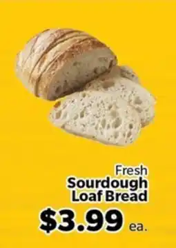 Living Fresh Market Fresh Sourdough Loaf Bread offer