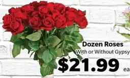 Living Fresh Market Dozen Roses offer