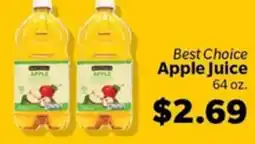 Living Fresh Market Best Choice Apple Juice offer