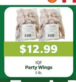 Living Fresh Market IQF Party Wings offer