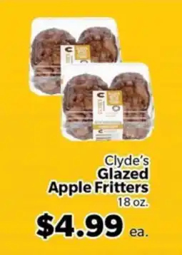 Living Fresh Market Clyde's Glazed Apple Fritters offer
