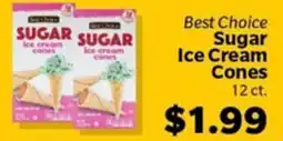 Living Fresh Market Best Choice Sugar Ice Cream Cones offer
