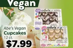 Living Fresh Market Abe's Vegan Cupcakes offer