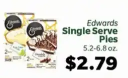 Living Fresh Market Edwards Single Serve Pies offer