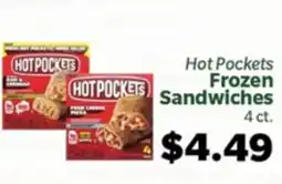 Living Fresh Market Hot Pockets Frozen Sandwiches offer