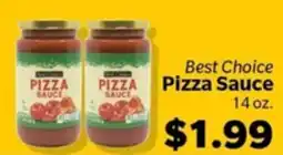Living Fresh Market Best Choice Pizza Sauce offer