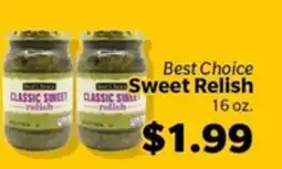 Living Fresh Market Best Choice Sweet Relish offer
