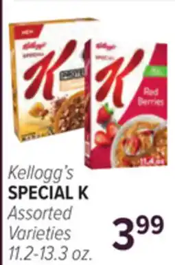 Cermak Fresh Market Kellogg's SPECIAL K offer