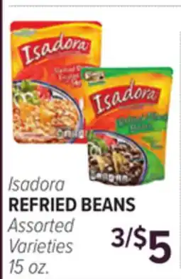 Cermak Fresh Market Isadora REFRIED BEANS offer