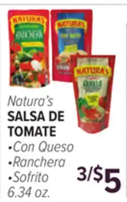 Cermak Fresh Market Natura's Salsa De Tomate offer