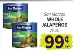 Cermak Fresh Market San Marcos WHOLE JALAPEÑOS offer