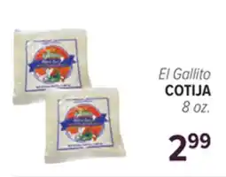 Cermak Fresh Market El Gallito COTIJA offer