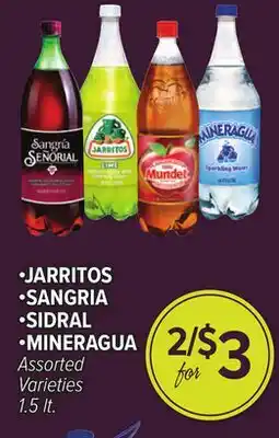 Cermak Fresh Market • JARRITOS • SANGRIA • SIDRAL • MINERAGUA offer