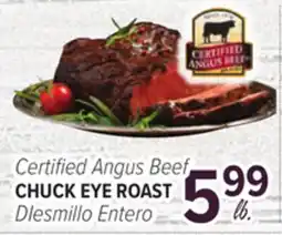 Cermak Fresh Market Certified Angus Beef CHUCK EYE ROAST offer