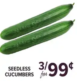 Cermak Fresh Market SEEDLESS CUCUMBERS offer
