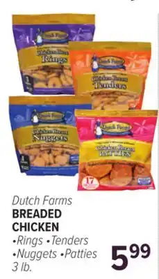 Cermak Fresh Market Dutch Farms BREADED CHICKEN offer