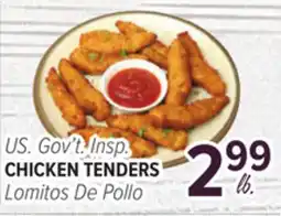 Cermak Fresh Market U.S. Gov't. Insp. CHICKEN TENDERS offer