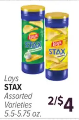 Cermak Fresh Market Lays STAX offer