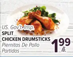 Cermak Fresh Market U.S. Gov't Insp. SPLIT CHICKEN DRUMSTICKS offer