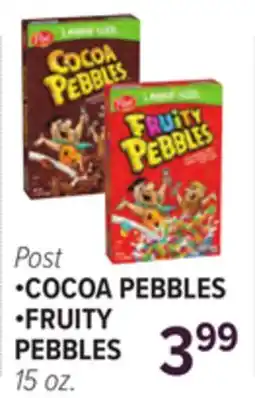Cermak Fresh Market •COCOA PEBBLES •FRUITY PEBBLES offer