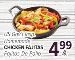 Cermak Fresh Market US Gov't Insp. Homemade CHICKEN FAJITAS offer