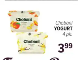 Cermak Fresh Market Chobani YOGURT offer