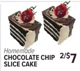 Cermak Fresh Market Homemade CHOCOLATE CHIP SLICE CAKE offer