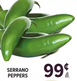 Cermak Fresh Market SERRANO PEPPERS offer
