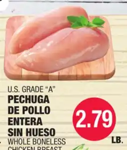 Carnicerias Jimenez WHOLE BONELESS CHICKEN BREAST offer