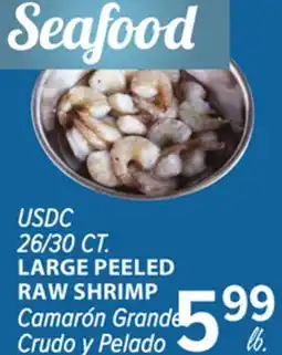 Cermak Fresh Market USDC 26/30 CT. LARGE PEELED RAW SHRIMP offer