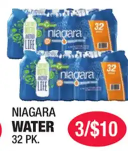 Carnicerias Jimenez NIAGARA WATER offer