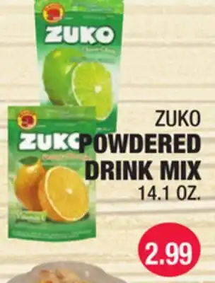 Carnicerias Jimenez ZUKO POWDERED DRINK MIX offer