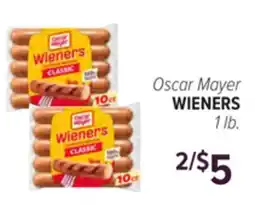 Cermak Fresh Market Oscar Mayer WIENERS offer