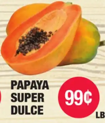 Carnicerias Jimenez PAPAYA SUPER DULCE offer