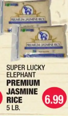 Carnicerias Jimenez SUPER LUCKY ELEPHANT PREMIUM JASMINE RICE offer