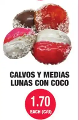 Carnicerias Jimenez CALVOS Y MEDIAS LUNAS CON COCO offer