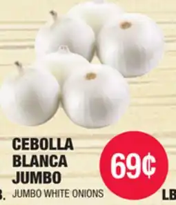 Carnicerias Jimenez JUMBO WHITE ONIONS offer
