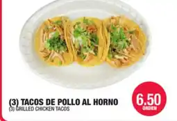 Carnicerias Jimenez (3) TACOS DE POLLO AL HORNO offer