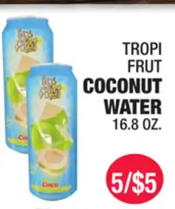 Carnicerias Jimenez TROPI FRUT COCONUT WATER offer