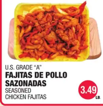 Carnicerias Jimenez FAJITAS DE POLLO SAZONADAS offer