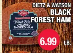 Carnicerias Jimenez DIETZ & WATSON BLACK FOREST HAM offer