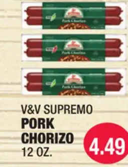 Carnicerias Jimenez V&V SUPREMO PORK CHORIZO offer