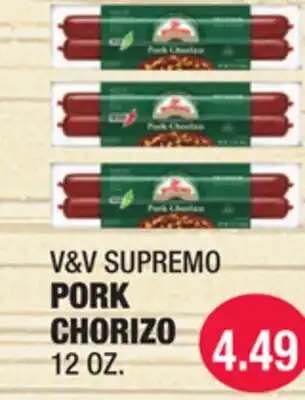 Carnicerias Jimenez V&V SUPREMO PORK CHORIZO offer
