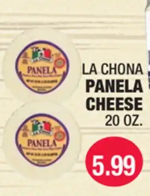 Carnicerias Jimenez LA CHONA PANELA CHEESE offer