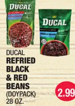 Carnicerias Jimenez DUCAL REFRIED BLACK & RED BEANS offer