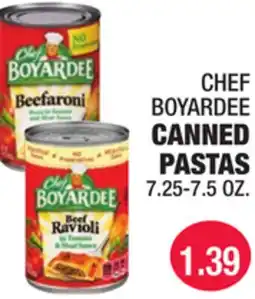 Carnicerias Jimenez CHEF BOYARDEE CANNED PASTAS offer